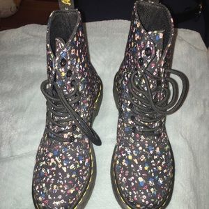 Floral Dr. Martens